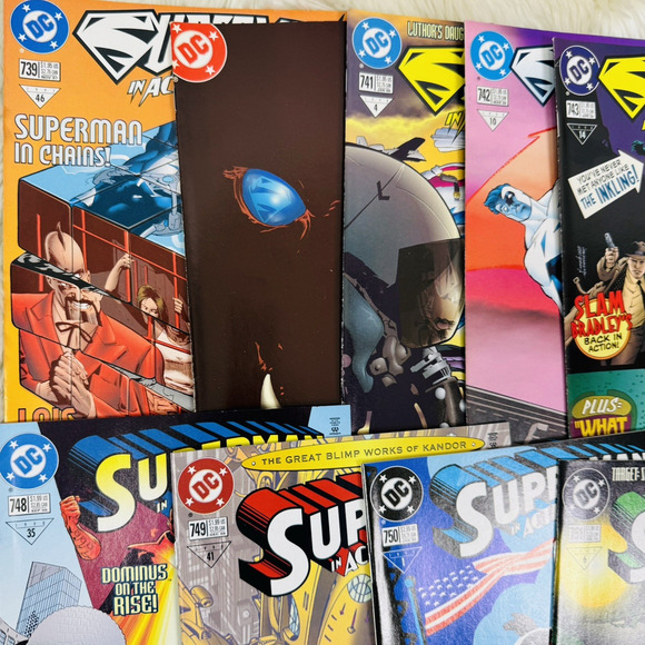 Superman Action Comics 739-761 784-785 Lot Bizarro Joker Last Laugh Mark Millar - Picture 2 of 10